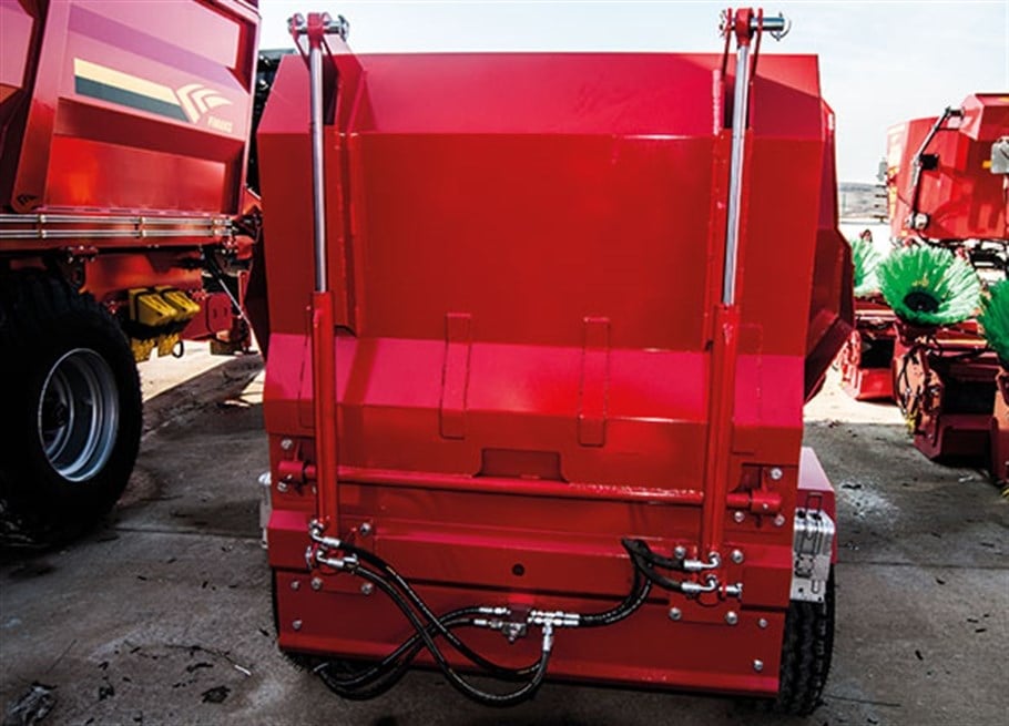 FMHI 4 - 4 Metreküp Yatay Helezonlu Yem Karma Makinesi FİMAKS