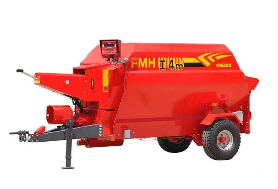 FMHI 4 - 4 Metreküp Yatay Helezonlu Yem Karma Makinesi FİMAKS